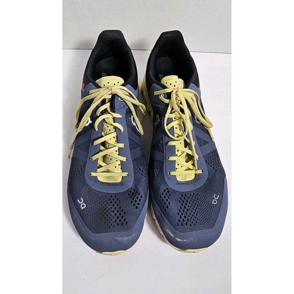 On Running Cloudflow Women's Running Shoes  Smoke/Limelight US 9.5 - Picture 2 of 6